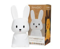 INNOGIO Silikonowa lampka GIOrabbit Maxi z pilotem - 1360155 - zdjęcie 2